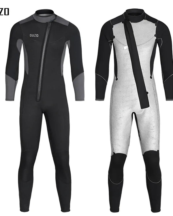 Premium 5/3MM Neoprene Wetsuit Men Women Surf Scuba Diving Suit Keep Warm Surf Fishing Spearfishing Kitesurf Women WetSuit