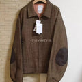 VSVM 26SS STRATO JKT cotton and linen blend zip jacket