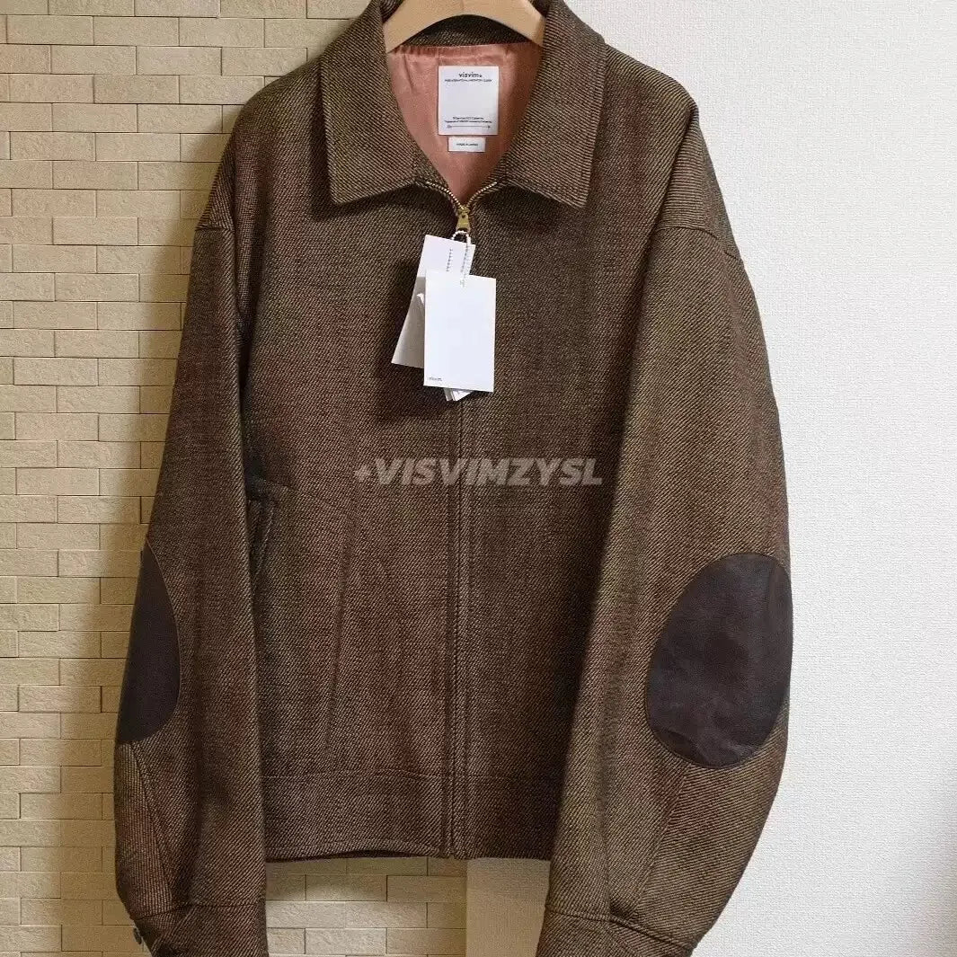 VSVM 26SS STRATO JKT cotton and linen blend zip jacket