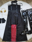 Yor Forger Cosplay Costume Headband Elastic Thigh Stockings Tights Highs Wig Earrings Yor Forger Dress Full Set for Comic Con