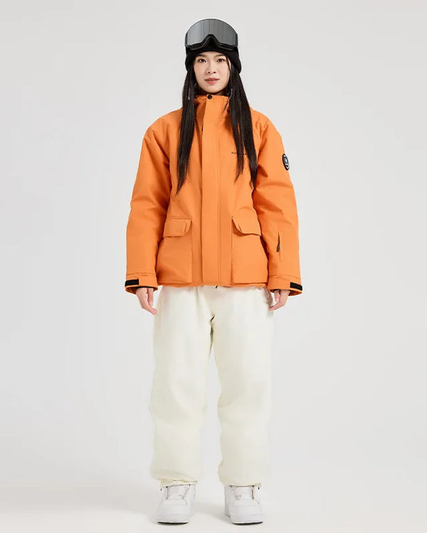 Outdoor Sport Mountain Man Ski Sets Winter Warm Hooded Jacket Women Snow Suits Waterproof Alpine Snowmobile Outfits Clothes