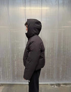 UVU TrackPuffer Hooded Down Jacket Unisex High Fill Power Packable Functional Sports Coat Running Outdoor Winter Warm Outerwear