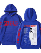 90s Classic Gangsters Movie Scarface Merch Hoodie Vintage Tony Montana Al Pacino Sweatshirt Men Women Casual Oversized Tracksuit