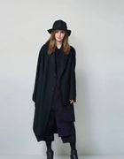 YamamotoStyle Suit Coat，Single-layer Design Wind Jacket, Asymmetrical Coat, HighQuality Creative Design Jacket,Unisex Style