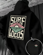 Men's new trendy hoodie, casual daily drawstring hooded sweatshirt with prints, front kangaroo pocket, men's top.