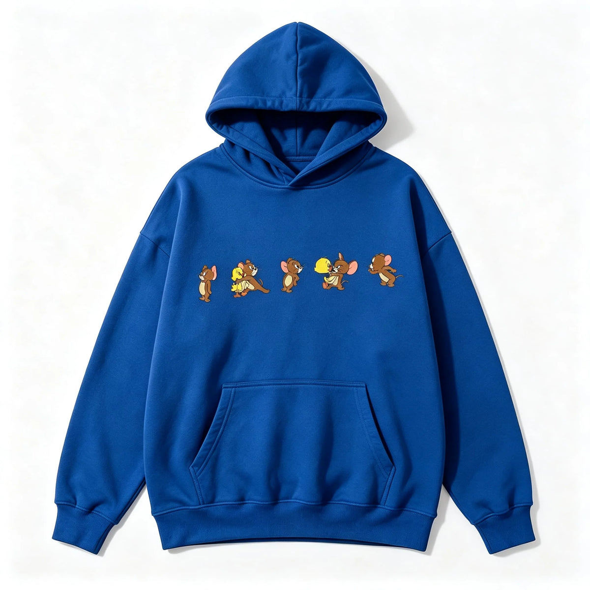 Tom Jerry Cartoon Hoodie Men's Sweatshirt Fall Winter Casual Streetwear Oversized Pullover Graphic Unisex Couple Fashion Hoodie
