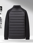 High-quality and Fashionable New National Standard 90-Down lightweight Knitted Stand-up Collar down Jacket for Men in Winter