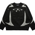 Men's Vintage Knitwear Y2K Stars Print Sweaters Male Winter Harajuku Oversized Pullover Sweater Unisex All-match Casual Clothes