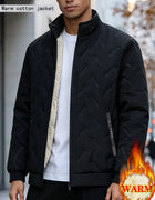 Winter Fleece Jacket Men's Warm Coat Thick Wool Zipper Jacket Casual Long-Sleeved Sportswear Men's Outdoor Casual Clothing.
