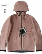 2026 ARC SV Embroidery Bird Logo Three Layer Mens Womens Camping Coat Outdoor Waterproof Windbreaker Hiking Ski Jackets Unisex