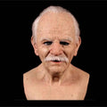 Realistic Bald Old Man Mask Breaking Bad Walter White Mask Heisenberg Latex Mask Adult Cosplay Party Masquerade Props