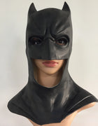 The Bruce Wayne Joker Cosplay Masks Bats Full Face Helmet Soft Latex Mask Halloween Party Props Knight Rise Cosplay Masque
