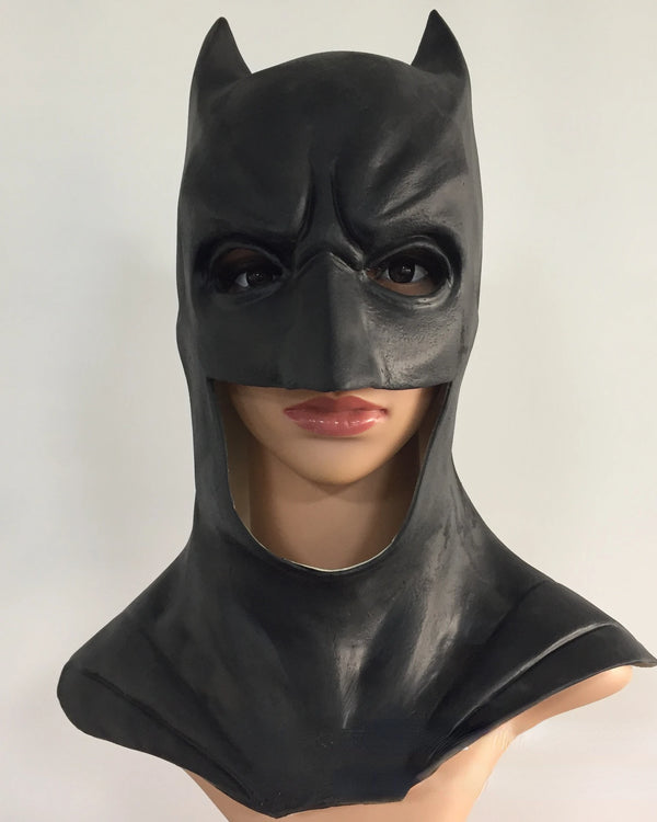 The Bruce Wayne Joker Cosplay Masks Bats Full Face Helmet Soft Latex Mask Halloween Party Props Knight Rise Cosplay Masque