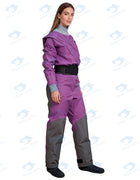 Drysuit Women's Outdoor Water Sports Equipment Rubber Neck Cover Rubber Sleeve Cover Airtight Zipper Waterproof