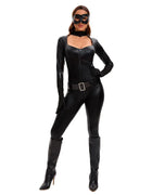 New Halloween Masked Superman Batman Cat Girl Cosplay Backless Black Cat Women's Tenue Ecoliere Sexy Role Playing Costume