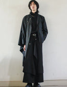 YamamotoStyle Suit Coat，Single-layer Design Wind Jacket, Asymmetrical Coat, HighQuality Creative Design Jacket,Unisex Style