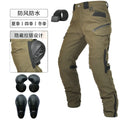 Motorcycle Pants All-season Waterproof Windproof Double-layer Breathable High-waisted Motor Riding Pants Anti-drop Pants For Men