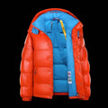 New Winter Shiny Jackets, Men's Short Trendy Brand Hooded Thickened And Warm Outerwear 90% White Duck Down