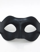 Adult Masquerade Party Bat Bunny Mask Black PVC Boundless Mask for Men Women Carnival Masquerade Prom Ball Party Beauty Mask