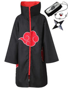 Akatsuki Itachi Cloak: Kids & Adult Cosplay Costume Robe