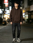 Men's Oversized Hoodie, Simple And Casual Pure-Color Pullover Sweatshirt, Hip-Hop Street Style, Autumn And Winter Casual Jacket