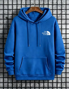 Men's Hoodie Autumn Winter High Grade Warm Sweatshirt Male Daily Casual Fashion Pullover Outdoor Gym Fitness Sporty Hooded Coats