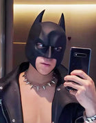 Bat Mask Latex Adult Cosplay Halloween Party Masquerade Carnival Camouflage Headgear Costume Props