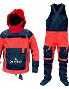 Dry Suit Kayaking Two Piece Waterproof Breathable Drysuit Immersion Paddling Sailing Clothing for Men Women Dry Top Cags Trouser