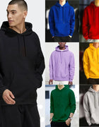Hoodies 2024 New Men Harajuku Hooded Sweatshirts Casual All-match Pullover Streetwear Sweater Fashion Clothing Sweatshirt Hoodie