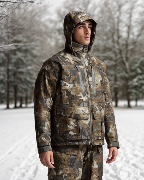 Hifad Men's High Quality Winter Waterproof Insulation Fishing Jacket Hunting Clothing