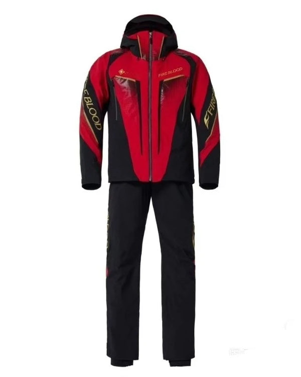 2025 Winter New Japanese Brand Rock Fishing Suits Waterproof and Warm Fishing Jacket and Pants 2pcs Clothing Set RT-151X