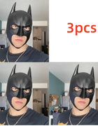 Bat Mask Latex Adult Cosplay Halloween Party Masquerade Carnival Camouflage Headgear Costume Props