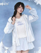 [Genuine] miHoYo Columbina Coat Genshin Impact Columbina Theme Sun Protection Jacket Sun Protection Clothing Cosplay Xmas Gifts
