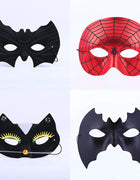 Men Surperhero Bat Mask Animal Spider Cosplay Masks Movie Anime Halloween Party Costumes Props Cat Half Face Helmet Fow  Women