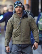 Cotton Padded Men's C Cotton Leaf Series Winter New Hooded Warm Outdoor Waterproof Sports Cotton Jacket