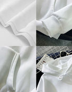 Hoodies 2024 New Men Harajuku Hooded Sweatshirts Casual All-match Pullover Streetwear Sweater Fashion Clothing Sweatshirt Hoodie