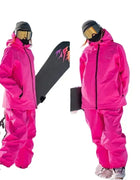 Winter Oversized Woman Ski Suit Set Women Snowboarding Set Female Outdoor Snowsuit Waterproof Windproof Skiing Jacket Set