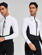 Santic New Cycling Sets Autumn and Winter Keep Warm Cycling Suit Sets Windproof Cycling Jacket for Bicycles