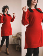 Yor Forger Costume Anime SPY Cosplay Red Knitted Sweater Wig Full Set New Year Role Play Outfit Women Spring Season Party