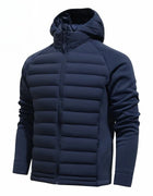 Winter Warm Hiking Jackes Hooded Coat Mens Windproof Fleece Thicken Jacket Parkas Man Outdoor Casual Coat Jackets Male