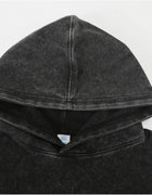 Customized Hoodie High Quality Street Retro Washed Mens Hooded Sweatshirt DIY Your Brand Design Personalized Team Clothing