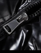 New Winter Shiny Jackets, Men's Short Trendy Brand Hooded Thickened And Warm Outerwear 90% White Duck Down