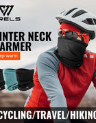 WRELS Half Face Mask for Motorcycle Cycling Winter Neck Warmer Gaiter Windproof Face Mask Ski Snowboard for Cold Weather Outdoor