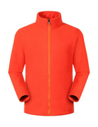 Custom Men Women's Fleece Thermal Hiking Jacket Outdoor Sports Climbing Trekking Camping Windbreaker Warm Coat For Men ﻿