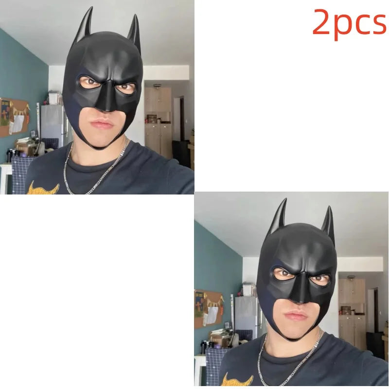 Bat Mask Latex Adult Cosplay Halloween Party Masquerade Carnival Camouflage Headgear Costume Props