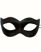 Adult Masquerade Party Bat Bunny Mask Black PVC Boundless Mask for Men Women Carnival Masquerade Prom Ball Party Beauty Mask