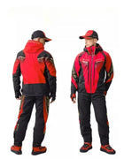 2025 Winter New Japanese Brand Rock Fishing Suits Waterproof and Warm Fishing Jacket and Pants 2pcs Clothing Set RT-151X