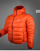AEGISMAX Outdoor Goose Down Jacket for Men Ultralight Men's Down Coat for Camping and Hiking