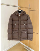 Italian Man 26FW New Style BC* Hooded down Jacket Business Casual Wear Warm and Windproof Outerwear