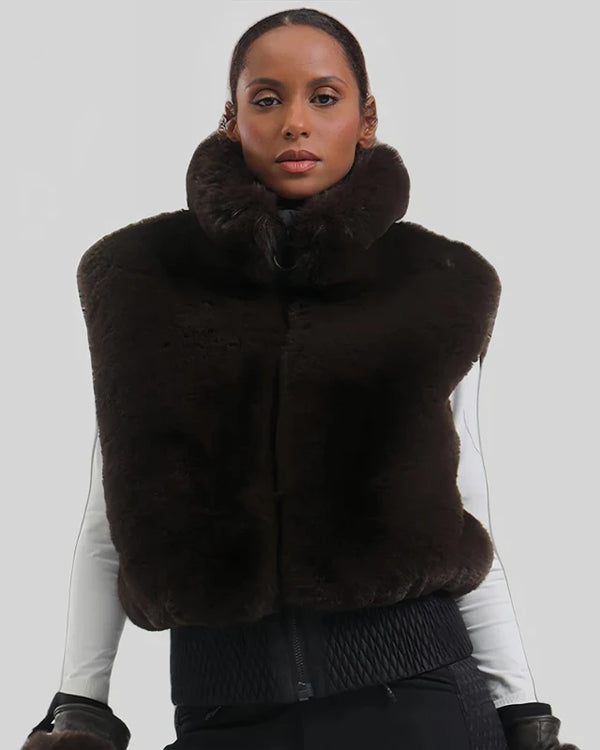 Windproof Plush Skiing Jacket Thick Warm Female Ski Waistcoat Winter New Snowboard Tops Snowfield Sport Vests Women Snow Clothes